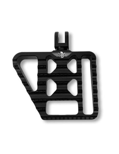MINI PLATAFORMAS PILOTO NEGRA HEINZ BIKES SOFTAIL 18-24 M8