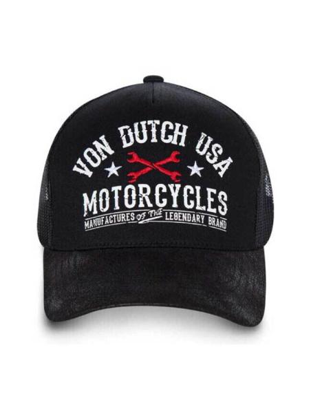 Acquista Cappellino Trucker Garage Black - Von Dutch a prezzo scontato