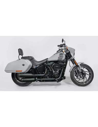 Escapes Black Duck Bombardier Harley Softail (2018+) | Homologados CE