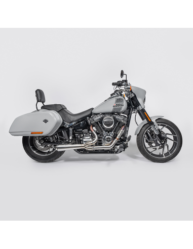 Escape Black Duck Fighter PRO Polido Harley Softail 2018+ | Acabamento Espelho CE