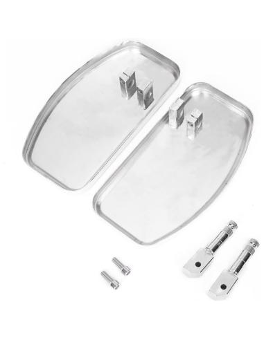 Universal Front Platforms with Wing Rubber | Custom and Bagger Motorcycles