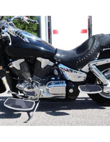 Plateformes Universelles Avant avec Caoutchouc Ailes | Motos Custom et Bagger