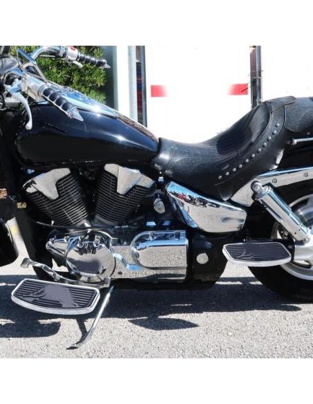 Plataformas Universales Delanteras con Goma Alas | Motos Custom y Bagger