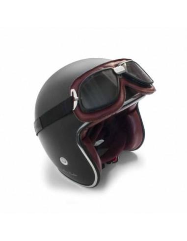 Óculos Vintage Moto Bertoni AF196R Vermelhos | Proteção UV e Estilo Retro