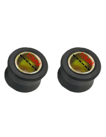 Sinemblocks de Goma 10mm con Casquillo Metálico - Par Universal | Iguana Custom