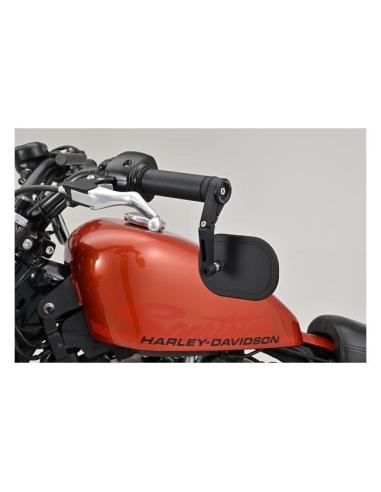 Daytona Bar-End Adapters for Mirrors | Universal CNC Black | Iguana Custom