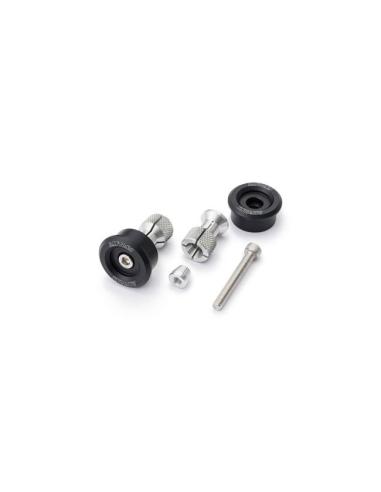 Adaptateurs Bar-End Daytona pour Rétroviseurs | Noir CNC Universel | Iguana Custom