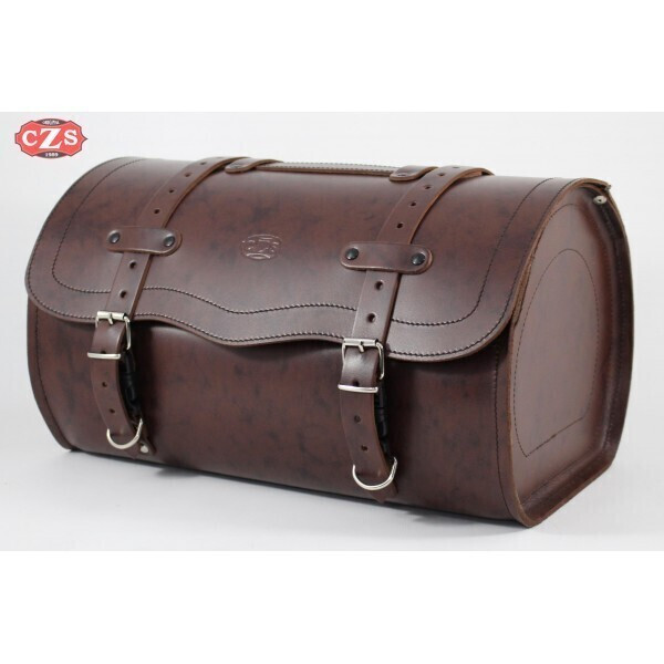 LEATHER TRUNK TARRACO BASIC BROWN