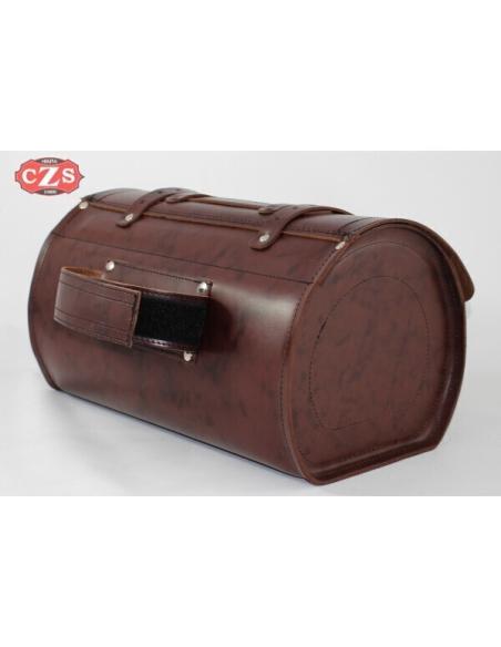 COFFRE EN CUIR TARRACO BASIC BROWN