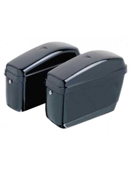 Comprar Alforges Rígidos Vramack "Mini Deluxe" Preto Brilhante a preço promocional