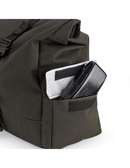 Bolsa de Sillín Kappa Rambler ECO 26L Verde Oscuro | Aventura y Sostenibilidad
