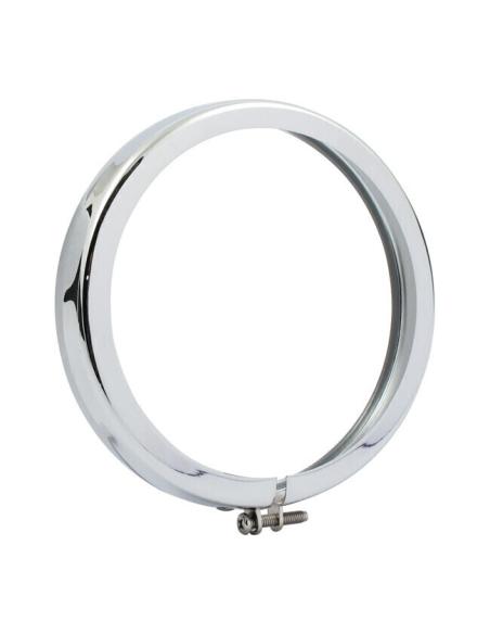 HEADLIGHT RIM HD LATE STYLE 4 1/2" CHROME PLATED