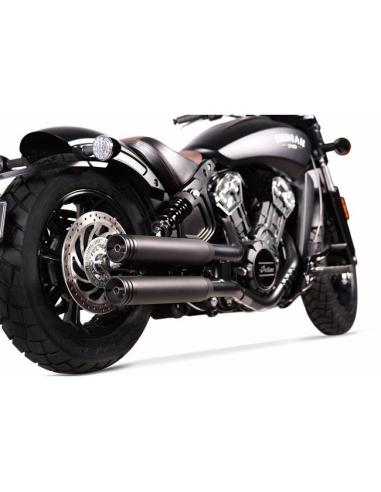 80mm Black V Performance Exhaust Indian Scout 15–20 | E3/E4 Approved