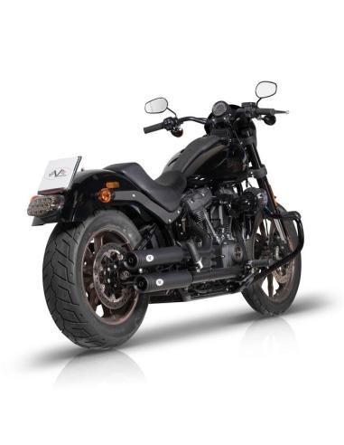 Escape V Performance Double Ring Negro Softail 22–24 | Homologado Euro 5