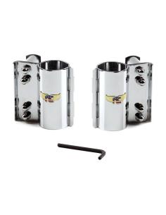 NC Heavy Duty™ CJC Chrome Mounting Kit | For Honda Shadow with Straight Fork