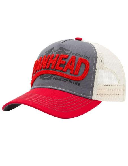 Cappellino King Kerosin Panhead Grigio — Trucker Snapback