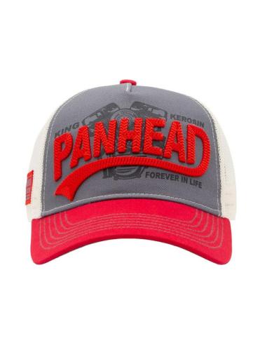 King Kerosin Panhead Grey Cap — Trucker Snapback