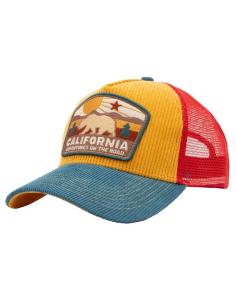 Cappellino King Kerosin California Senf — Trucker Snapback