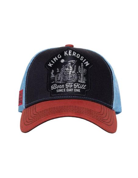 Casquette King Kerosin Born to Kill — Trucker Snapback