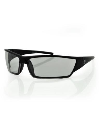 ZANheadgear Utah Glasses Glossy Black Clear Lens
