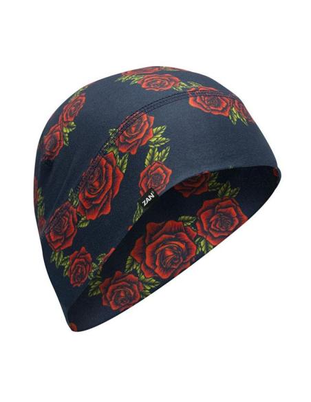 ZAN SportFlex UPF50+ Helmet Liner Rose Heart