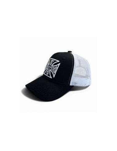 WCC OG Cross Hat Black/White | Official West Coast Choppers
