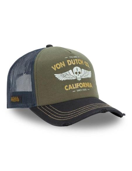 Boné Von Dutch Crew 21 Khaki | Estilo Vintage Biker
