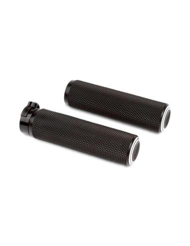 Puños Arlen Ness Dual Ring Fusion Negros Harley 74–22 | CNC Premium