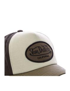 GORRA VON DUTCH PERMAMENT 3-COLORES MARRÓN AJUSTABLE 2
