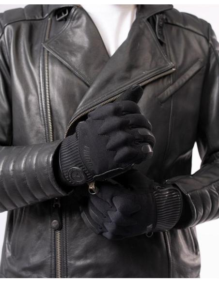 By City Falcon Man Black Gloves | Waterproof HIPORA® and CE