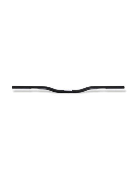 Guidon Fehling Custombar 1" Noir 85cm | Homologué ABE Harley