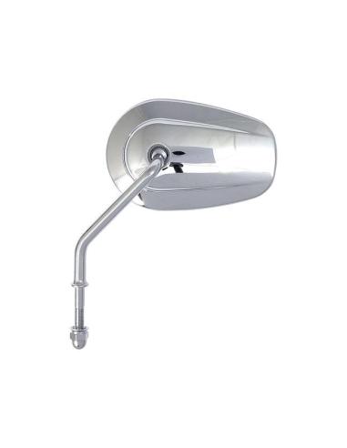 Espelhos Riptide Tapered OEM Harley Cromados | Haste Curta