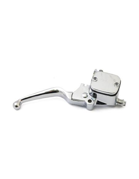 Buy 11/16" Chrome Brake Master Cylinder Harley 96-07 | Iguana Custom