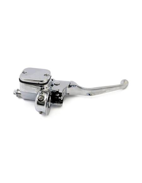 Buy 11/16" Chrome Brake Master Cylinder Harley 96-07 | Iguana Custom
