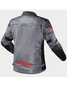 Chaqueta de Verano LS2 Riva Gris/Negro | Ventilada e Impermeable CE Clase A 2