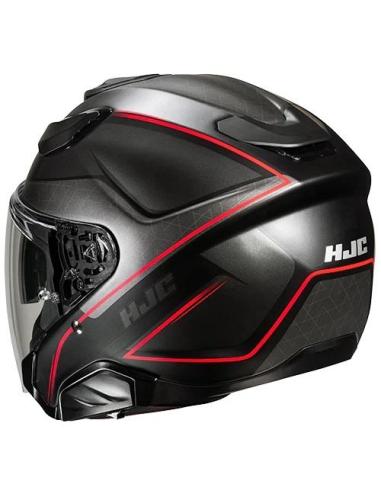 Jet Helmet HJC F31 Ludi MC1SF Pinlock Ready | Iguana Custom