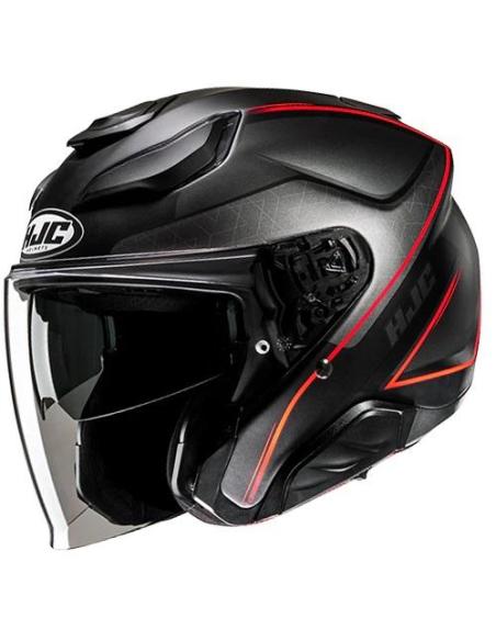 Casque Jet HJC F31 Ludi MC1SF Pinlock Ready | Iguana Custom