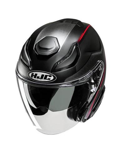Capacete Jet HJC F31 Ludi MC1SF Pinlock Ready | Iguana Custom