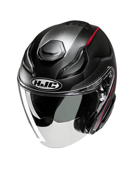 Jet Helmet HJC F31 Ludi MC1SF Pinlock Ready | Iguana Custom