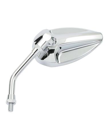 Espelho Jack Mirror Cromado ABS Universal M10 x 1.25 | Iguana Custom