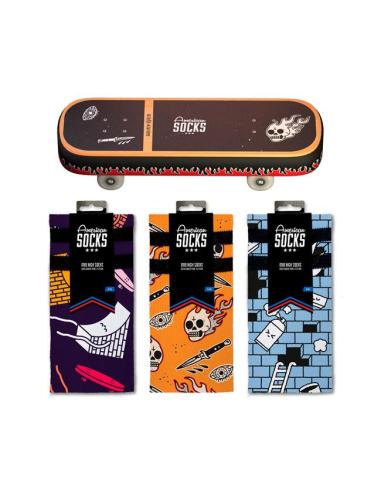 American Socks Skateboard Gift Box – Signature Socks Coolmax | Iguana Custom
