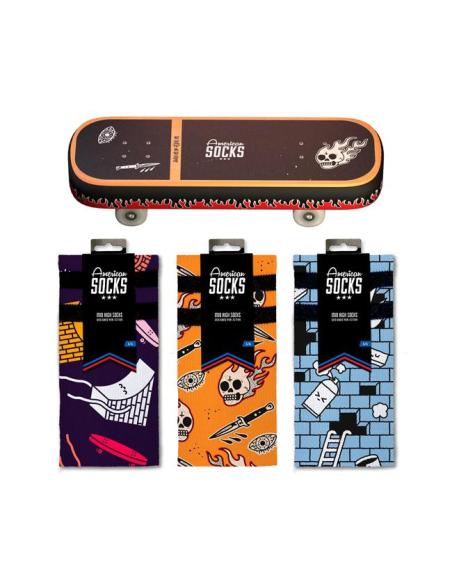 American Socks Skateboard Gift Box – Signature Socks Coolmax | Iguana Custom