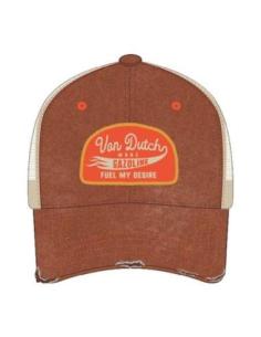 GORRA VON DUTCH MAC GAZOLINE BROWN — AJUSTABLE