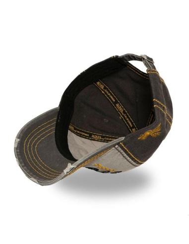 Von Dutch Retro Cafe Racer Cap black – Adjustable