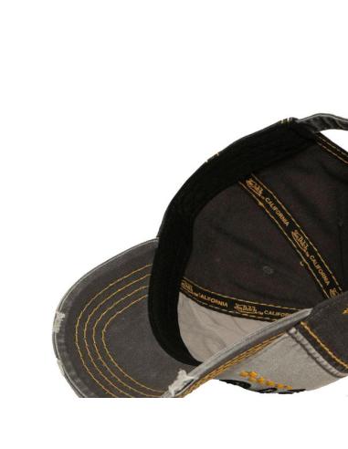 Cappellino Von Dutch Retro Cafe Racer nero – Regolabile