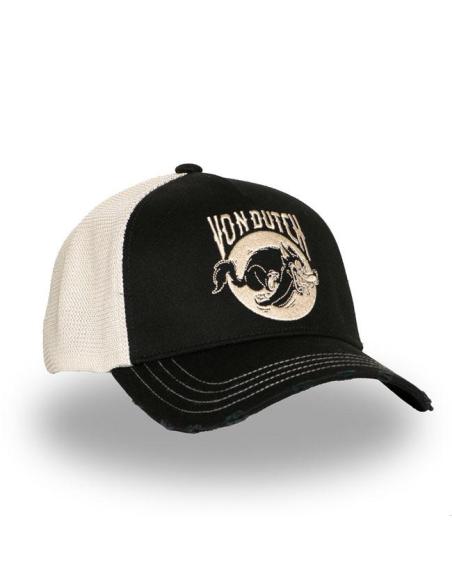 Von Dutch Wild Wolf Cap black/white – Adjustable