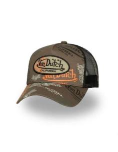 GORRA VON DUTCH 04 GREEN — AJUSTABLE