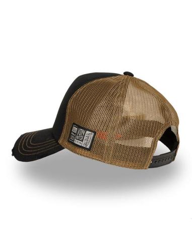 Boné Von Dutch Crew Fire Head preto – Ajustável