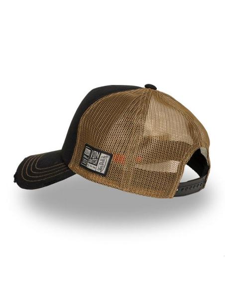 Von Dutch Crew Fire Head Black Cap – Adjustable
