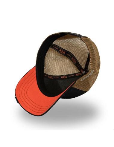 Boné Von Dutch Crew Fire Head preto – Ajustável